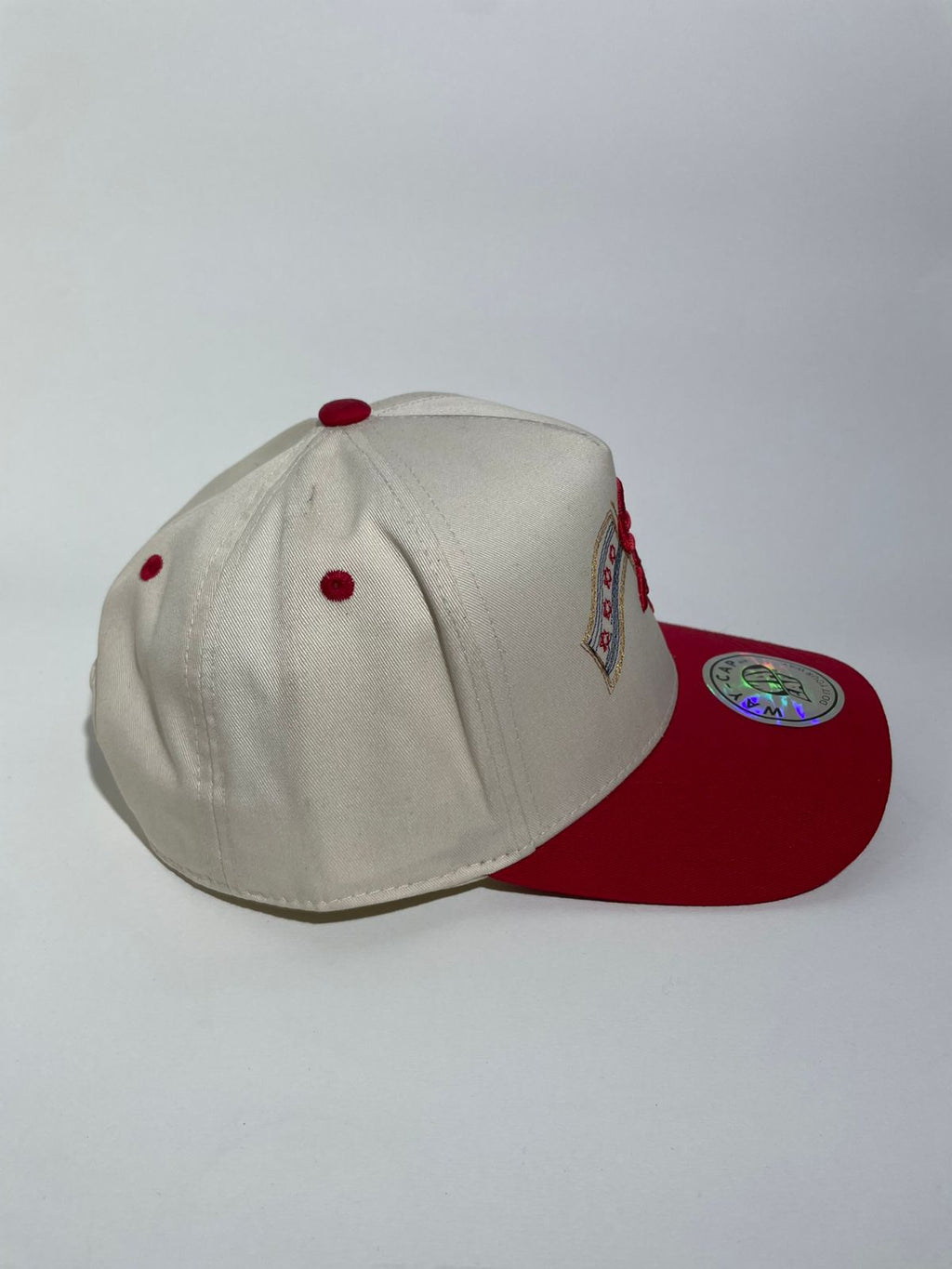 Top Sox Roja con Beige