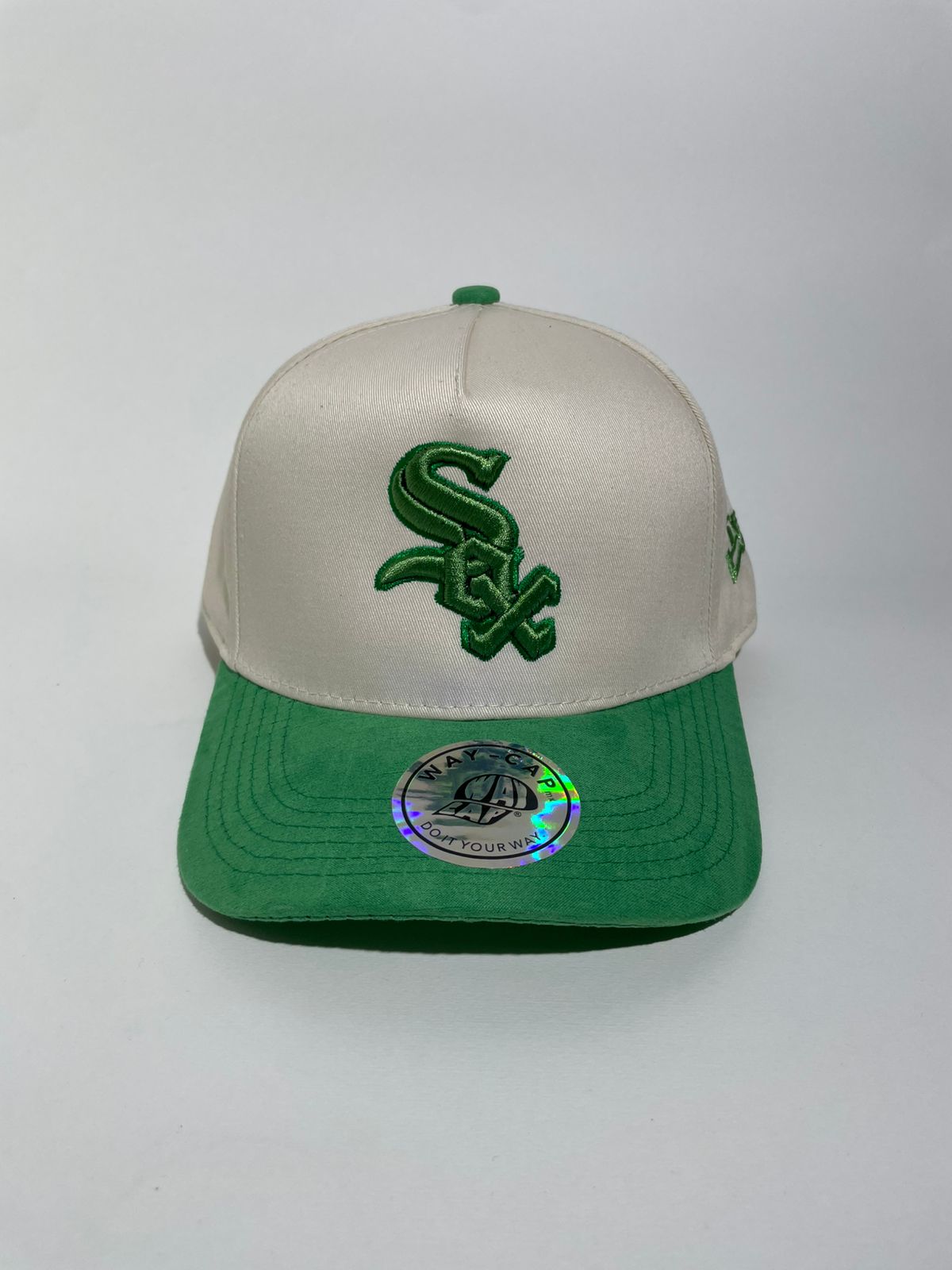 Top Sox - Beige y Verde gamuza