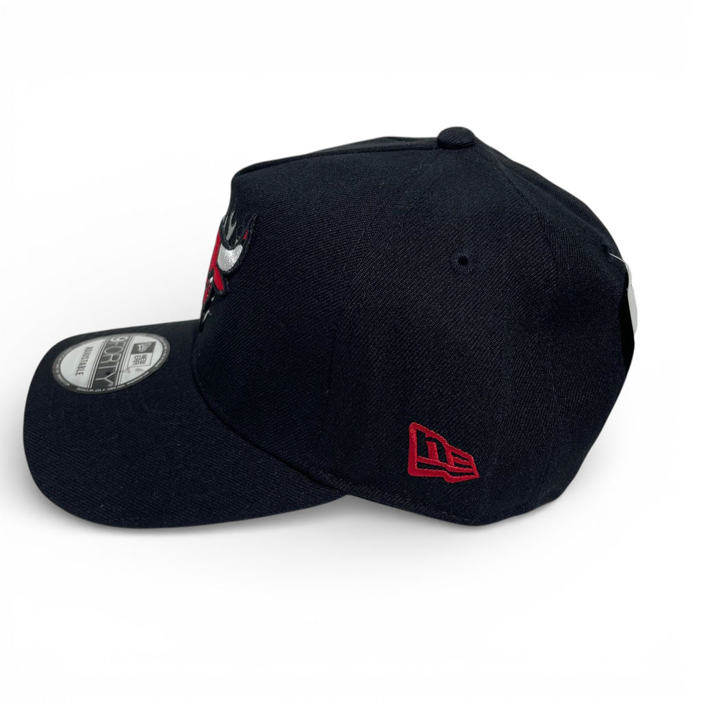 New Era Chicago Bulls Negra y Rojo