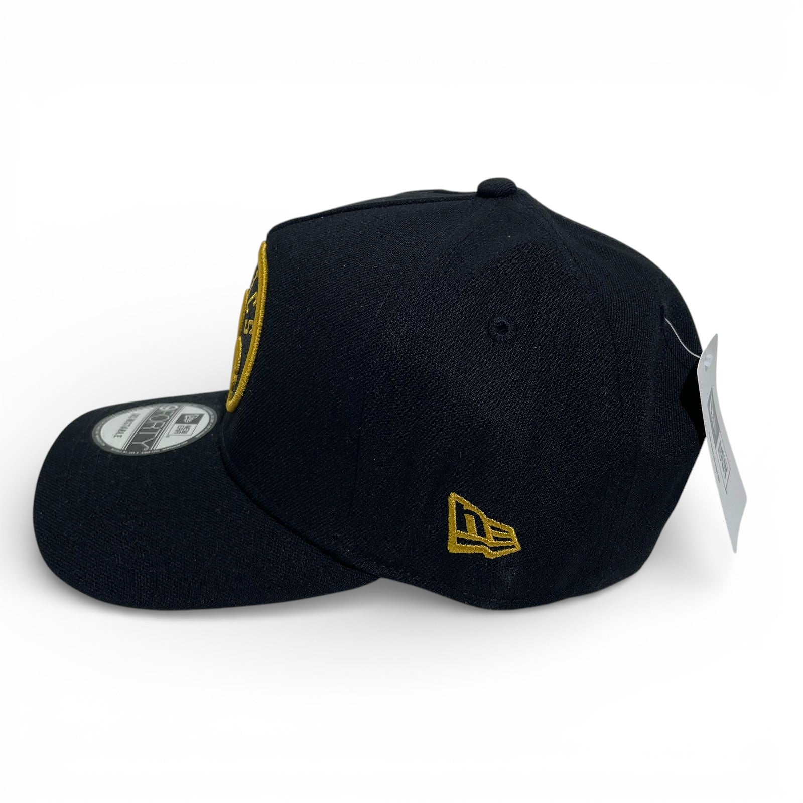 New Era Celtics Dorado y Negro