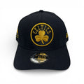 New Era Celtics Dorado y Negro