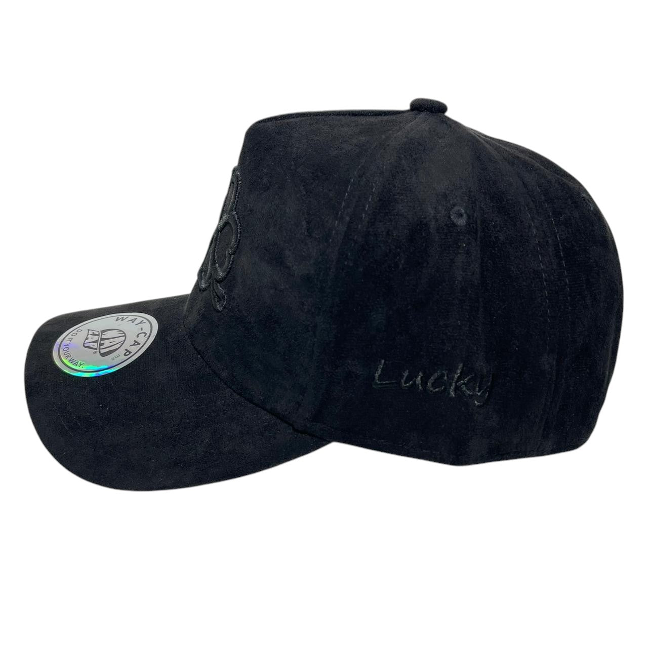 Top Trebol Negro - Gamuza y Poliester