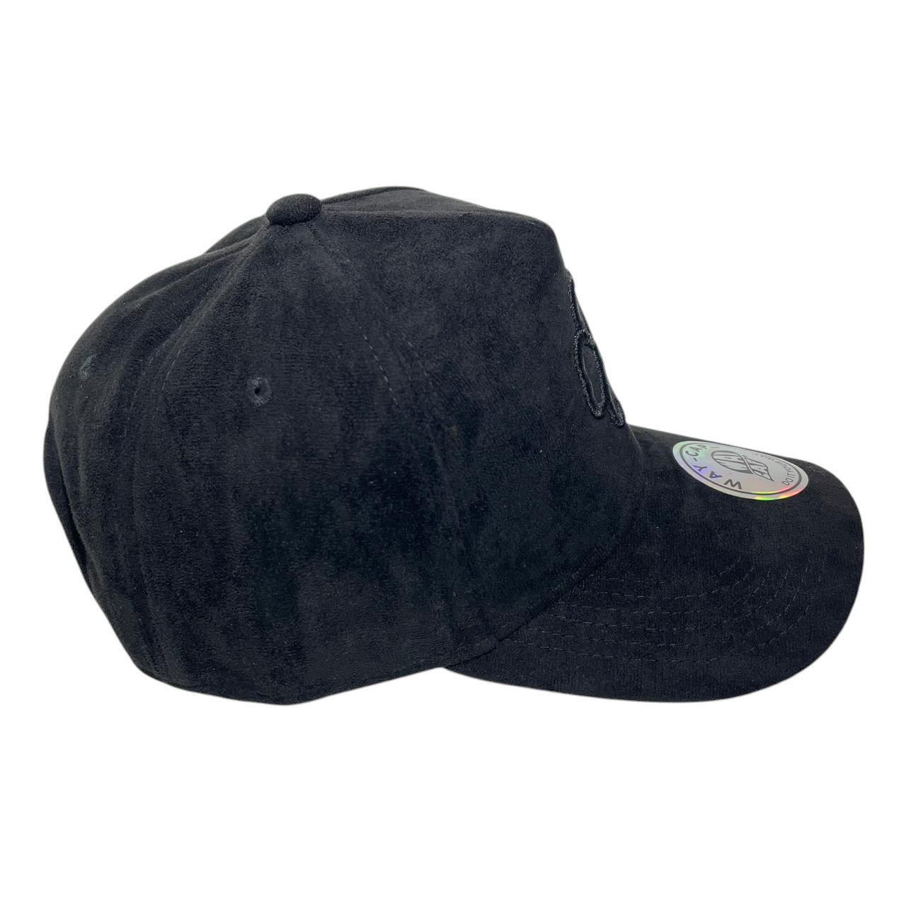 Top Trebol Negro - Gamuza y Poliester